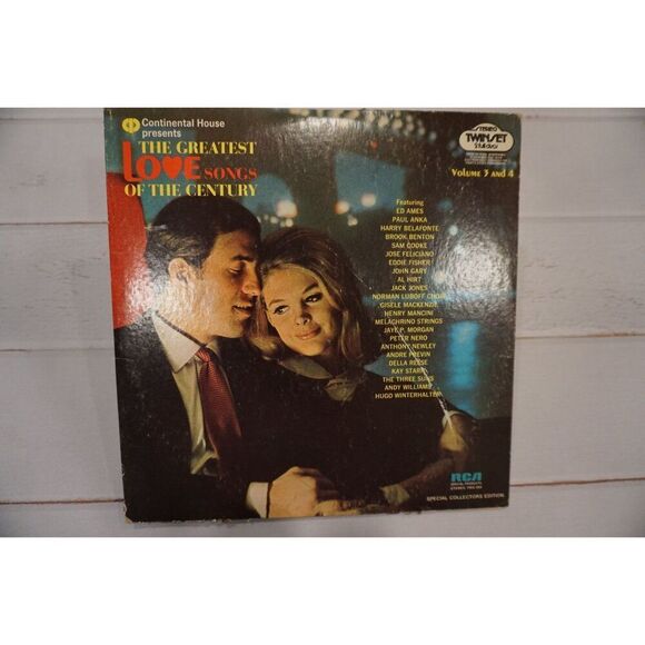 The Greatest Love Songs of the Century - Vinyl LP Record (Romantic Ballads) - Picture 1 of 6